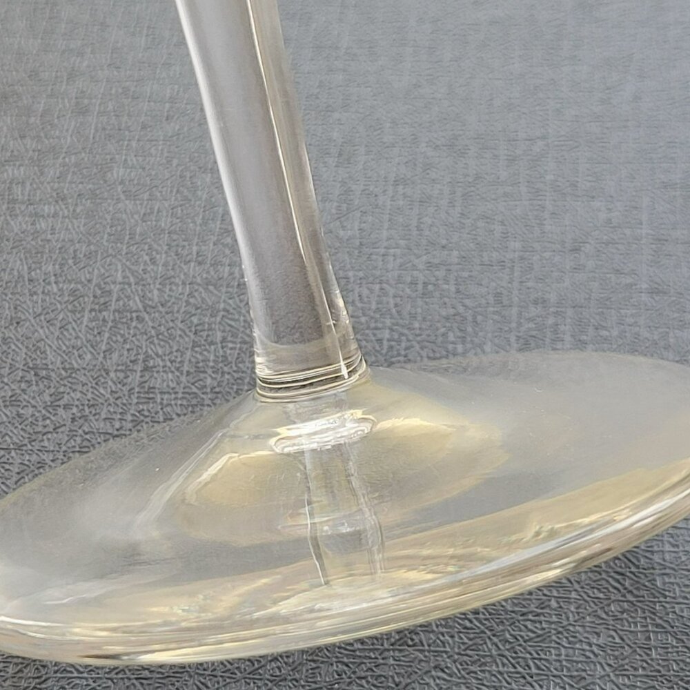 Vintage Lenox Weatherly Champagne Glass Set of 2, Platinum Trim, c1960-80s - Picture 6 of 9